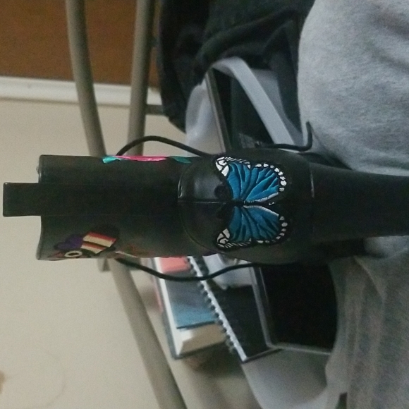 Penny love's Kenny Black combat boots with patches - Picture 3 of 4